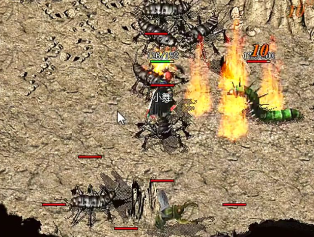 利用骷髅吸引怪物仇视本体远程施毒输出